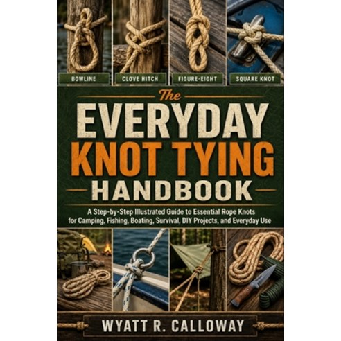 (영문도서)The Everyday Knot Tying Handbook: A Step-by-Step Illustrated Guide to Essential... Paperback, Independently Published, English, 9798199107136