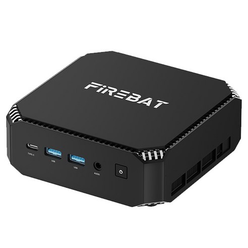 파이어뱃 A6 AMD 라이젠7 7735HS 미니 PC, IG7A16N8-L, WIN11 Pro, 512GB, 16GB, 블랙