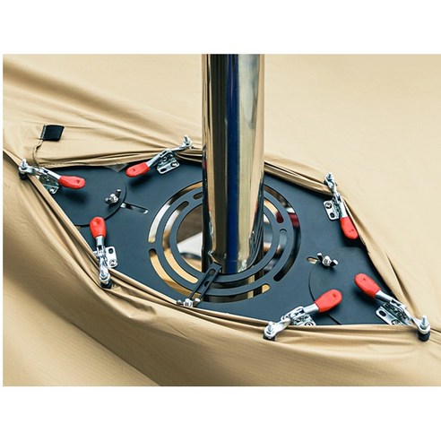 캠피스트 무절개 텐트 홀잭: 안전하고 따뜻한 겨울 캠핑의 시작!