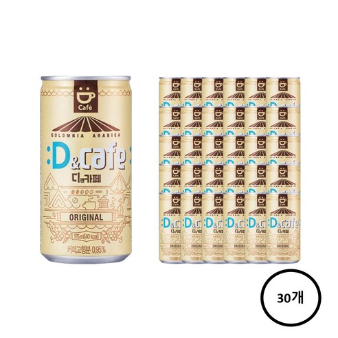 디앤카페 175ml 30캔, 30개
