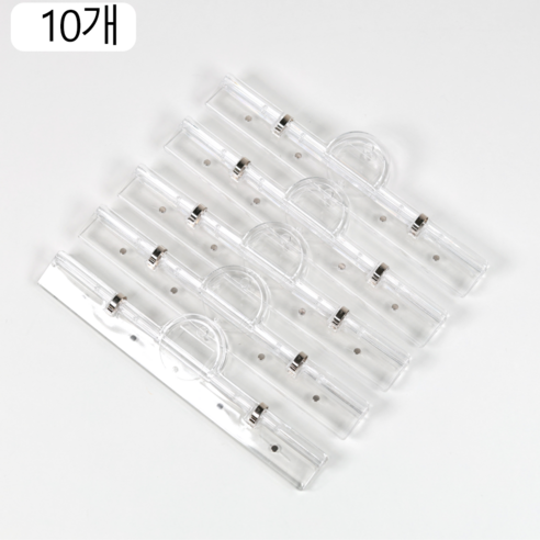 A4 자석 투명 클립, 10개, 게시판