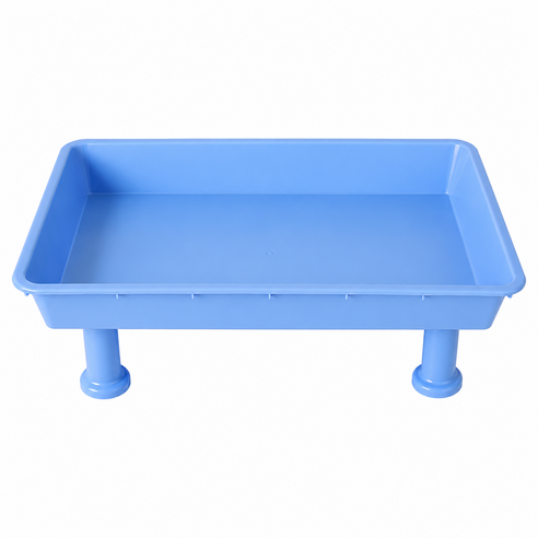 놀이트레이 58cm x 38cm 모래놀이 촉감놀이 미술놀이 스몰월드, 1개, 1000g, 블루
