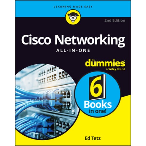 (영문도서)Cisco Networking All-In-One for Dummies Paperback, English, 9781394365289