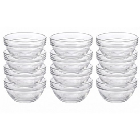 삼호유리 미니 소스볼 12P LG-220502, 1개, 유리