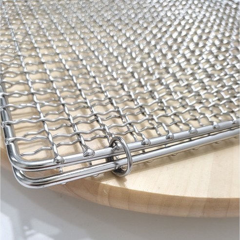 28.5cm x 28.5cm 국산 스텐 접석쇠 손잡이 석쇠 D1 이미지 2