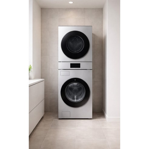 [삼성전자] 삼성 AI 원바디 25/20kg WH90F2520GBHT 실버스틸 l, 상세 설명 참조, 상세 설명 참조