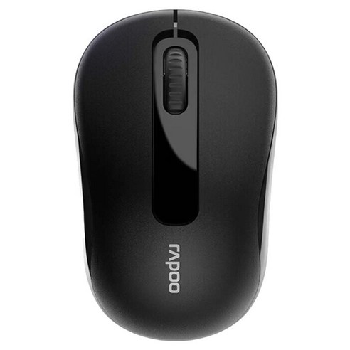 라푸 M10 플러스 무선 마우스, 블랙, M10Plus
