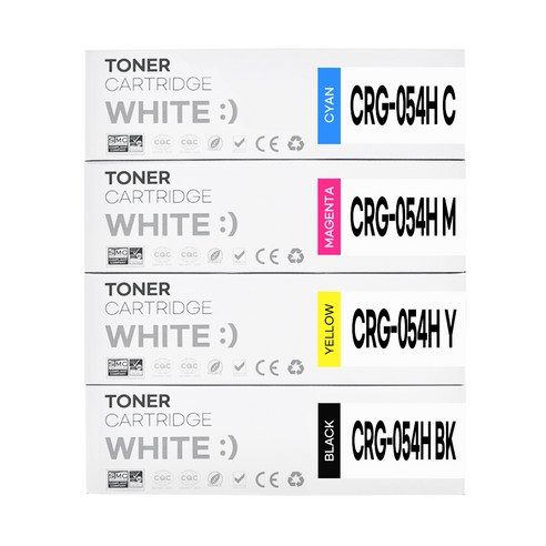 디디토너 MF643CDW MF645CX MF641CW LBP621CW LBP623CDW 호환, 1개, CRG-054H 대용량 4색세트