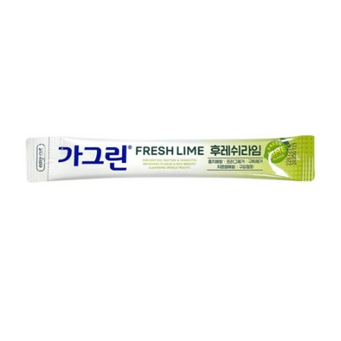 가그린 상쾌한 라임향 일회용 스틱 구강세정제, 10ml, 50개