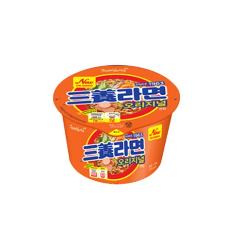 삼양라면 컵라면 큰컵 110g, 8개