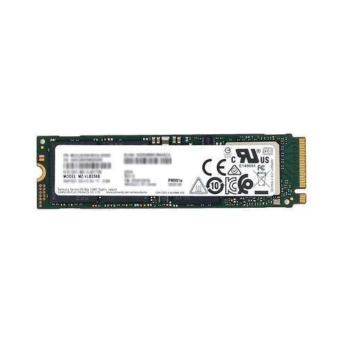 삼성 NVME SSD256G PM981a / PM981 (MZ-VLB256B), 256GB