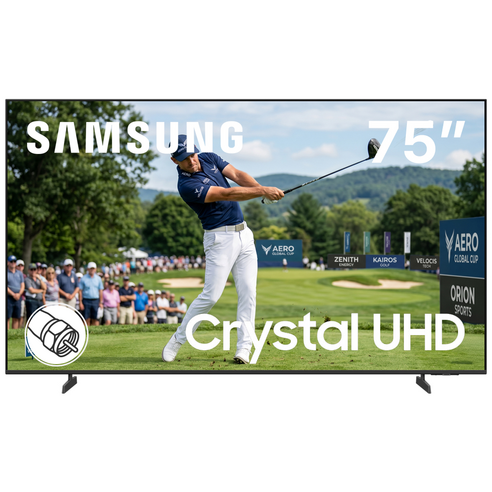 삼성전자 Crystal UHD 4K 스마트 TV, U7900F, 방문설치, 벽걸이형, 189cm(75인치)