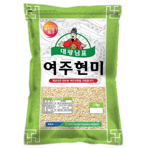 대왕님표 여주현미, 2kg, 1개