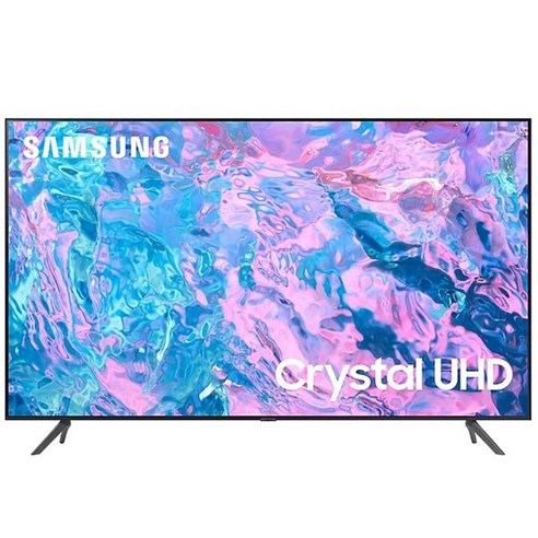 삼성 TV 146cm(58인치) 크리스탈 UHD 4K LED 스마트 티비 58CU7000 로컬변경, 고객직접설치, 스탠드형, 58인치