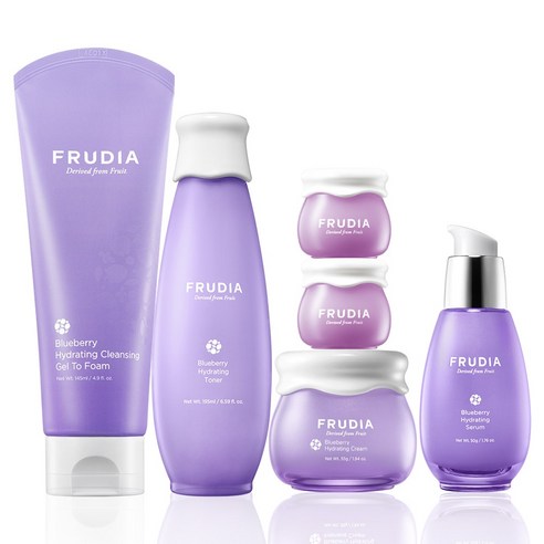 [촉촉세트] 블루베리 토너 + 세럼 + 크림 + 폼클렌징 (미니 크림 2... 솔직 후기 | 피부 타입별 분석 - 상품 이미지 1