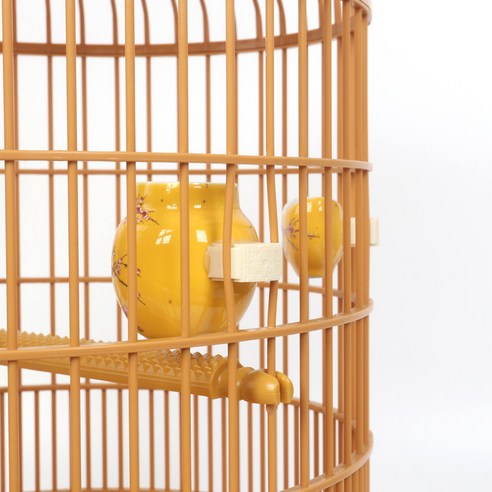 Mr. bird 塑料鳥籠，圓形組裝式鳥籠，適用於畫眉鳥與四喜鳥, 塑料廣籠