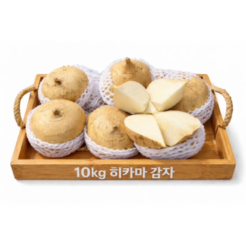 달콤아삭 히카마 멕시코감자 생식 샐러드용 뿌리채소 10kg
