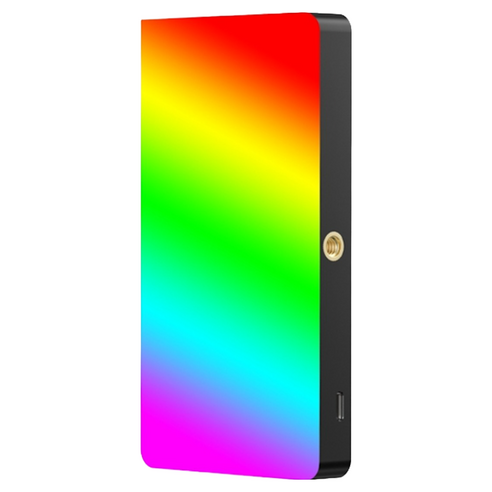 울란지 RGB 풀 컬러 포켓 조명 7인치, 1개