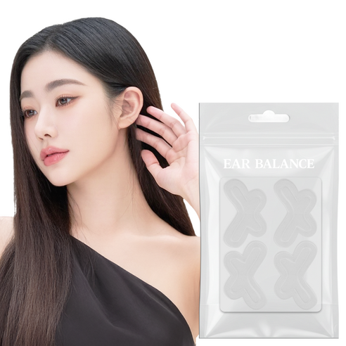 이어밸런스 누운귀 테이프 귀 교정 스티커, 28개, E타입