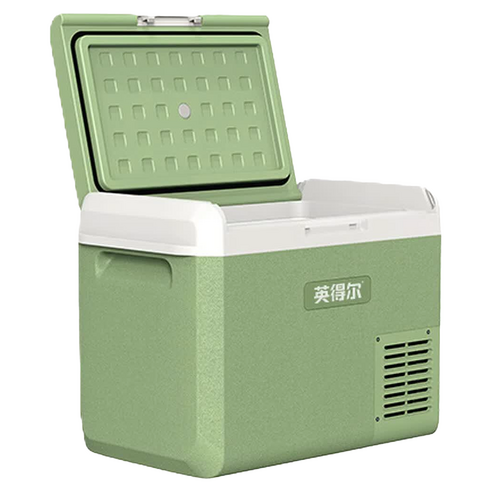 ICECO 인버터 컴프레서 대용량 차량용 냉장고, 그린, 30L