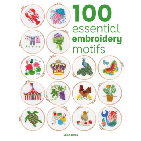 (영문도서)100 Essential Embroidery Motifs Paperback, GMC Publications, English, 9781784947057
