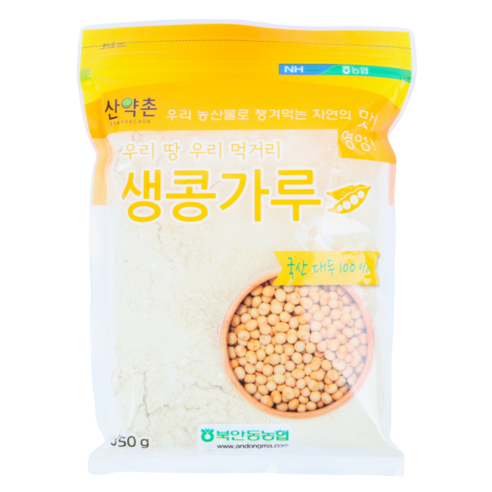 북안동농협 산약촌 국산 생콩가루, 1개, 350g