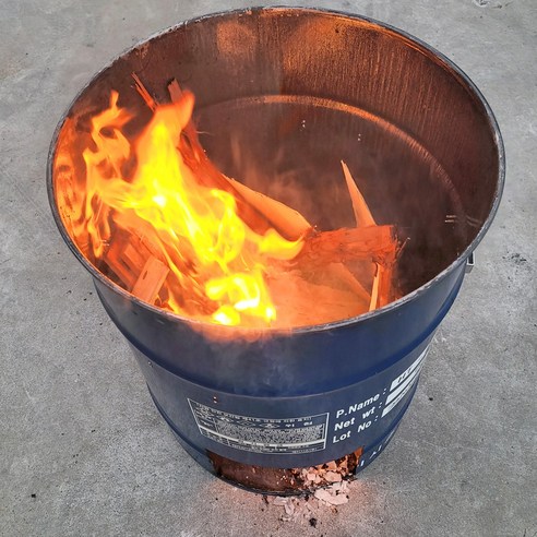 튼튼함, 다재다능함, 합리적인 가격을 갖춘 100L 폐드럼통 소각통