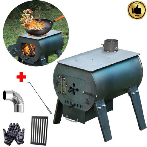 캠핑의 낭만을 더하는 비더블유비 화목난로