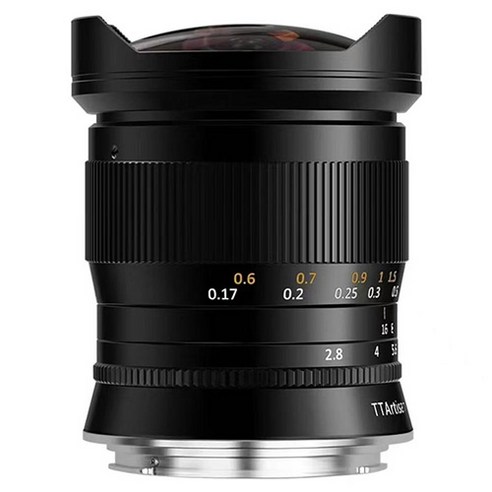 티티아티산 11mm F2.8 풀프레임 초광각 어안렌즈, 캐논 RF(블랙)