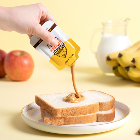 짜먹는 편리함으로 땅콩버터의 풍미를 온전히 만끽하세요