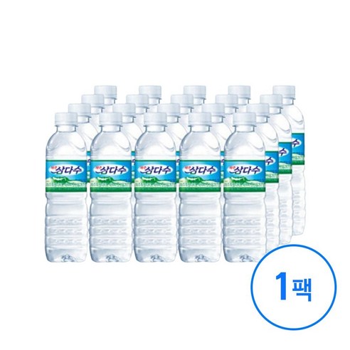 삼다수 생수 라벨랜덤 500ml 20병 did+26930Kq