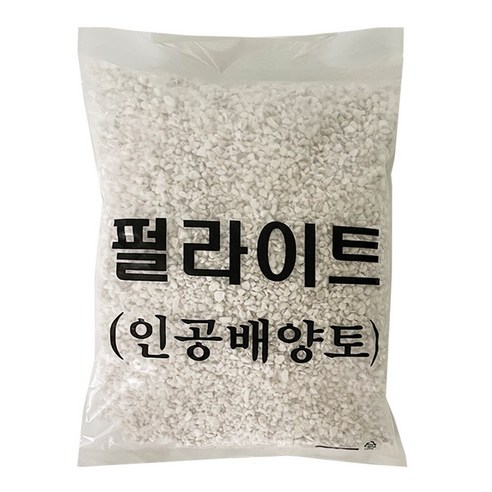 에스엔 원예용 펄라이트 화분 마감재, 1개, 2L