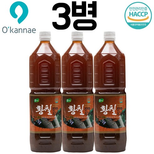 옻가네 국산 황칠 진액 (1.5Lx1병) 황칠액 황칠즙 황칠효능 황칠나무... 실사용 후기 | 효과 있을까? 썸네일
