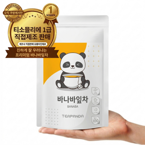 티판다 바나바잎차 혈당조절 삼각티백, 1개, 100개입, 1g