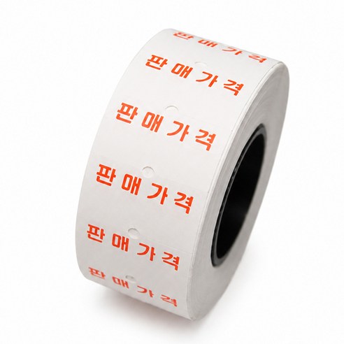 모텍스 MX-5500 가격표시기용 라벨지 판매가격 빨간글씨, 1개