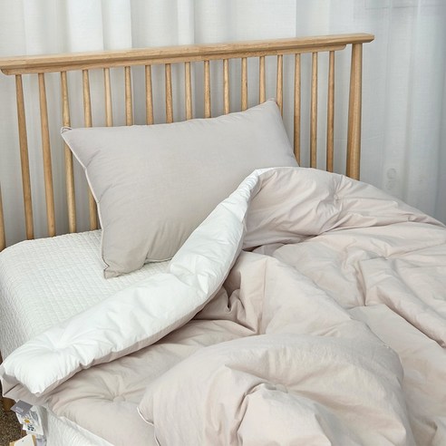 먼지 걱정 없이 편안한 겨울, 100% 순면 옥수수솜 차렵 이불로 누리는 깊은 잠