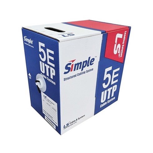 LS전선 LS 옥외용 UTP 케이블 CAT5E 옥외UTP 랜선 박스 300m, LS전선 LS 옥외용 UTP 케이블 CAT5E 옥외UT