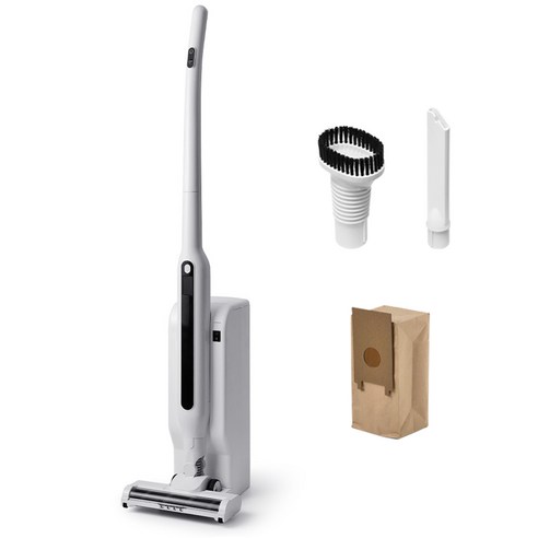 [신상품] 클래파 초경량 자동먼지비움 BLDC 무선 청소기 후기 분석 - 실제 사용 예시