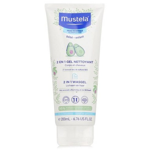 MUSTELA 프랑스 정품 무스텔라 베베 아보카도 클렌징 젤 바디 & 헤... 실사용 후기 | 효과 있을까? - 상품 이미지 1