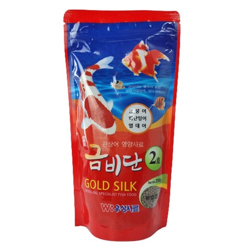 금비단 사료 2호, 250g, 1개
