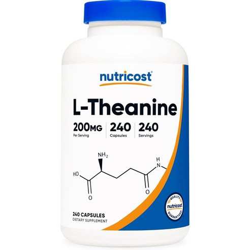 뉴트리코스트 L-테아닌 200mg 캡슐 240정, 1개 솔직 후기 | 실사용자 리뷰 분석 썸네일