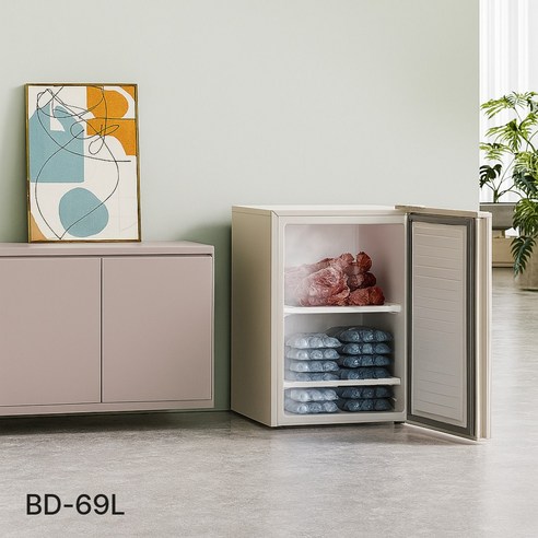 쿨앤세이프 소형 냉동고 다용도 스탠드 서랍형 급속냉동 다목적 냉동 이미지 2