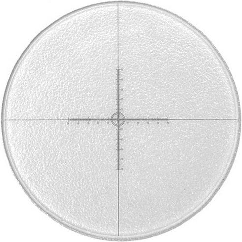 ZTBH 현미경 액세서리 키트 DIV0.1mm XY10mm 직경 24mm 접안 교정자 자 Ruler 교차 십자선 눈금 측정 ...
