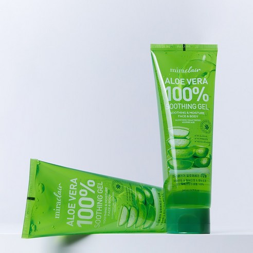 미라클레어 알로에베라 순도100% 무알콜 수딩젤 수분가득 이미지 2