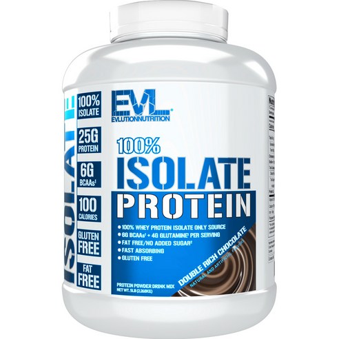 EVLUTIONNUTRITION 아이솔레이트 프로틴 더블 리치 초콜릿 맛... 운동러 솔직 후기 | 실사용 리뷰 썸네일