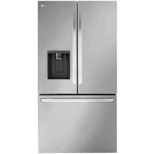 LG LRFXC2606S 25.5 Cu. 포트 스테인리스 스틸 프렌치 도어 스마트 냉장고, LG LRFXC2606S 25.5 Cu. 포트 스테인리