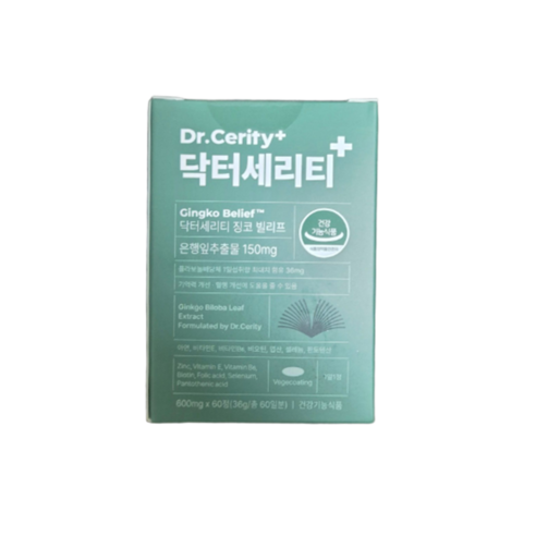 닥터 세리티 징코 빌리프 (600mg X 60정)