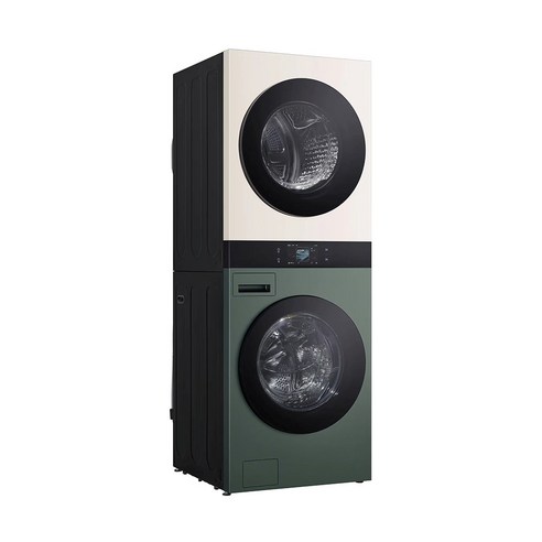 25년 LG 오브제 워시타워 25kg+25kg 그린 베이지 WA2525GEHF, 상세설명 참조