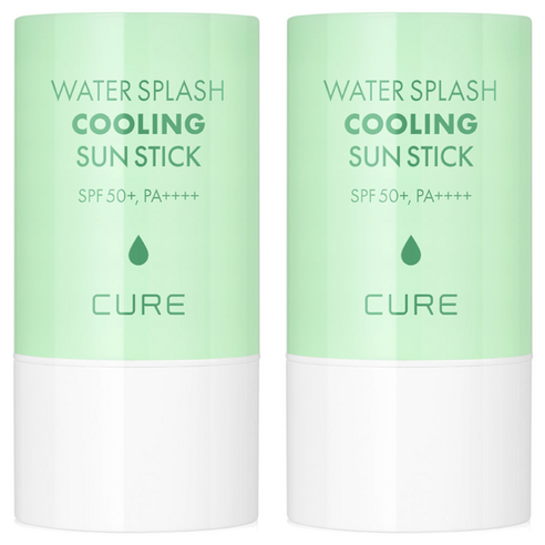 김정문알로에 큐어 워터 스플래쉬 쿨링 선스틱 SPF50+ PA++++ 솔직 후기 | 피부 타입별 분석 - 상품 이미지 1