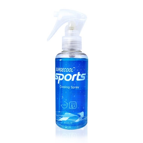 써지쿨 스포츠 쿨링 스프레이 150ml 쿨스프레이 뿌리는 에어컨 여름 필수템 러닝 등산 골프 캠핑, 1개